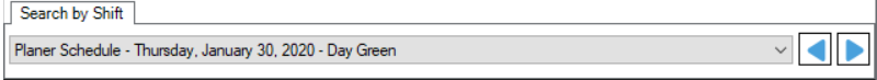 Planer In Tab Select Shift